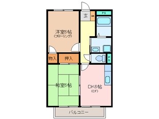 相可駅 徒歩15分 2階の物件間取画像